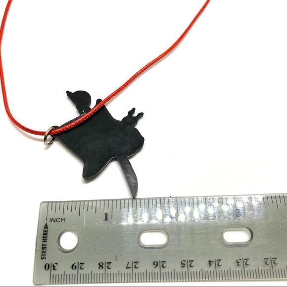 Pirate Soft PVC Waxed Rope Cord Kid Necklace (W3) - Picture 4 of 4